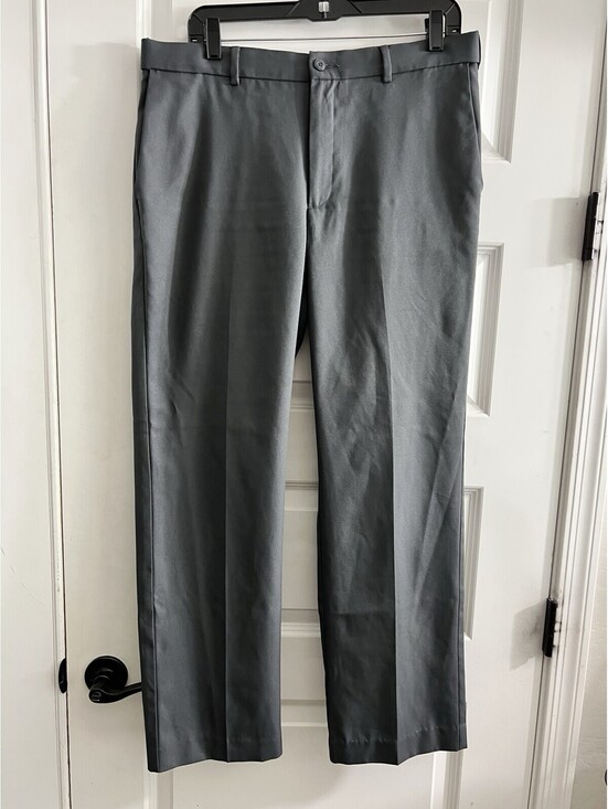 PGA TOUR Other - PGA Tour Men’s Golf Pants Black Flat Front Straight Leg Performance 34x30